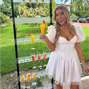 Selling this beautiful white Aderlina dress!